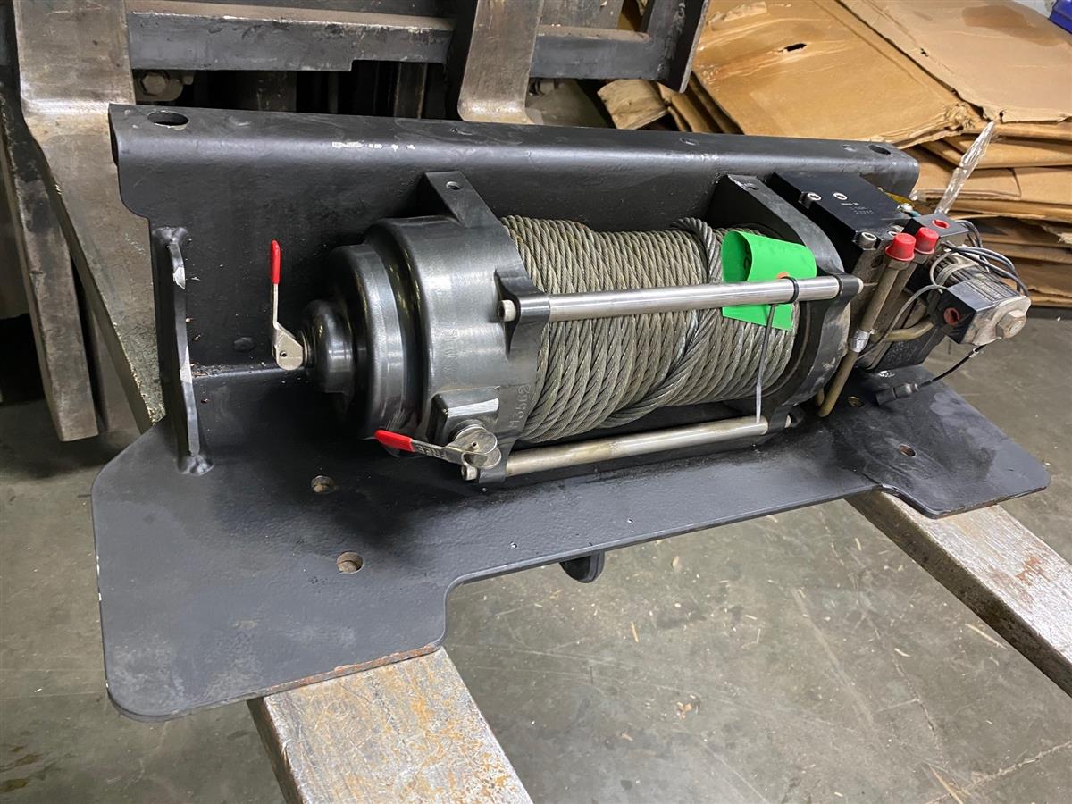 Mile Marker Hydraulic Front Winch 10,500 Lb. Capacity HMMWV
